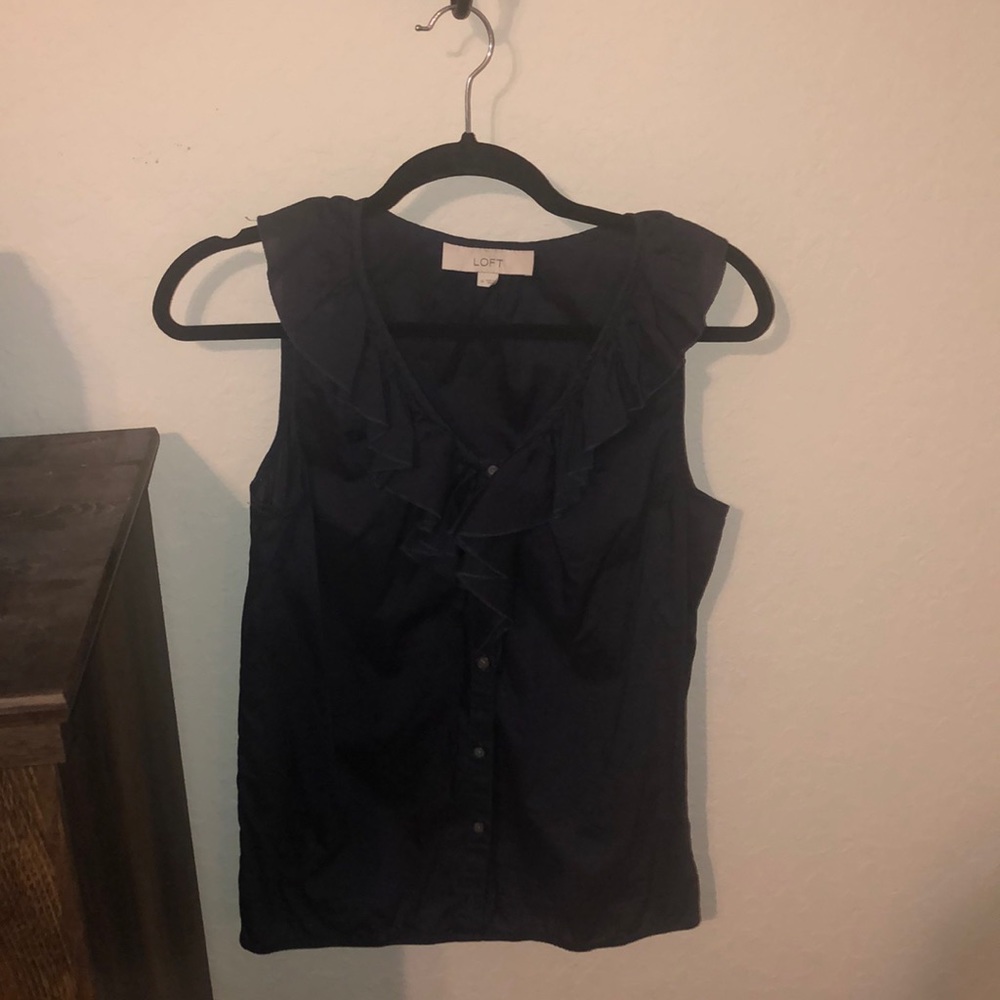 Loft Sleeveless Blouse
